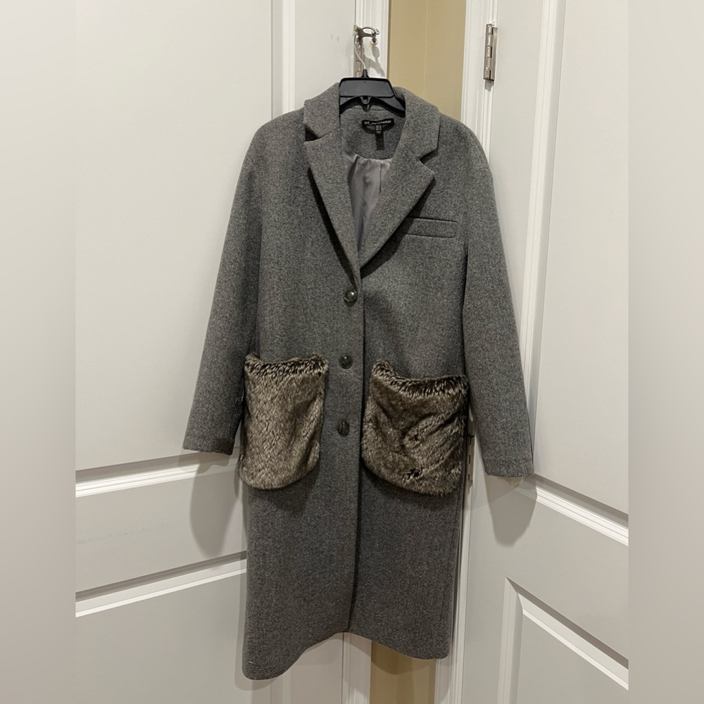 Oversized Faux Fur Coat